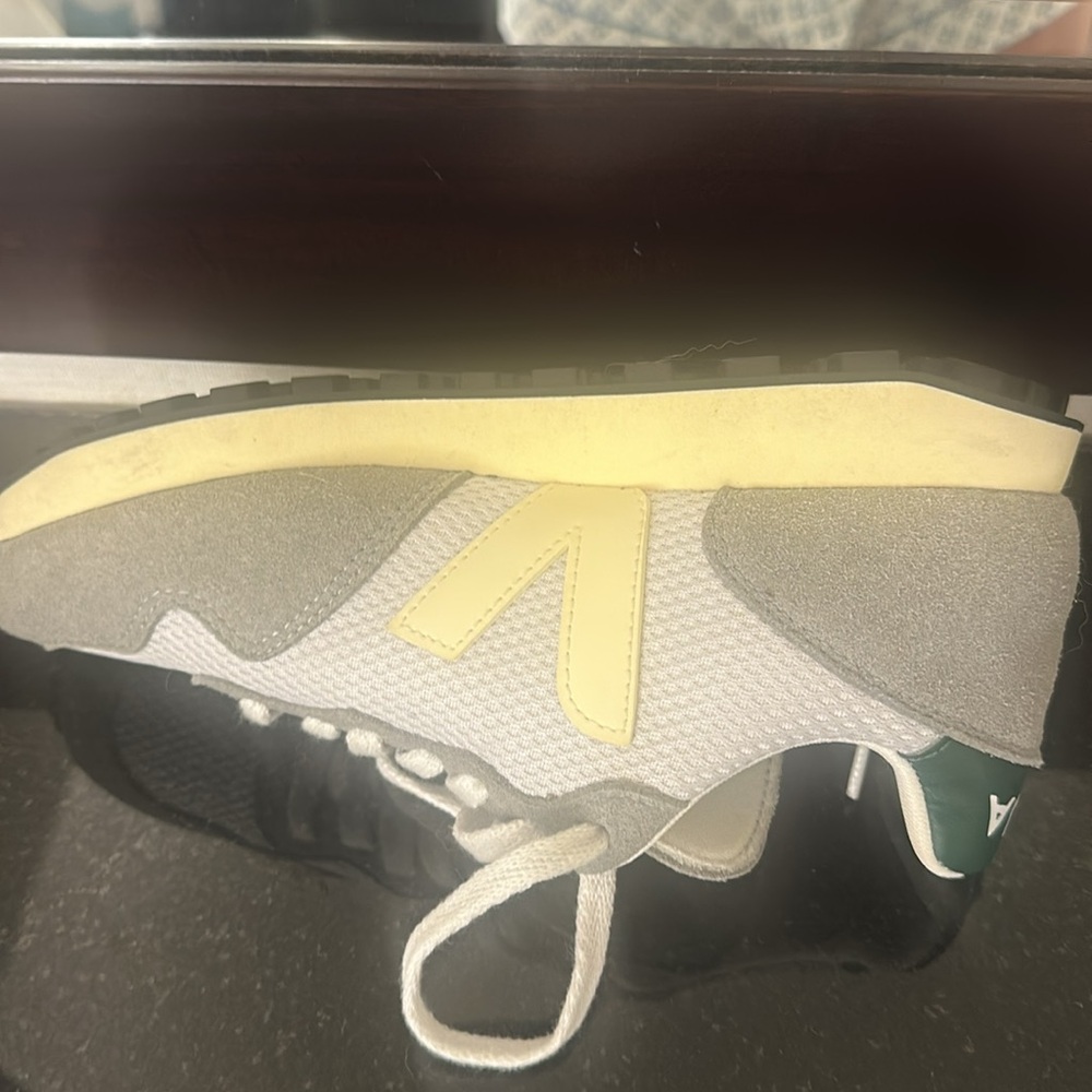 Veja Sdu Rec Sneaker Butter Yellow and Light Gray 36 - Picture 6 of 7
